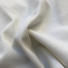 Load image into Gallery viewer, 58" 100% Rayon Bengaline Faille PFD White Woven Fabric By the Yard | APC Fabrics