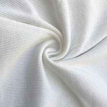 Load image into Gallery viewer, 58" 100% Cotton PFD White Baby Thermal Knit Fabric By the Yard | APC Fabrics