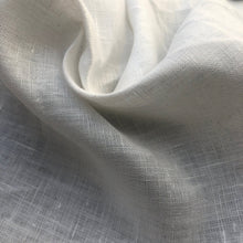 Load image into Gallery viewer, 60" 100% Linen 4 OZ Handkerchief White Woven Fabric By the Yard | APC Fabrics