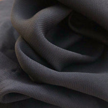 Load image into Gallery viewer, 56" 100% Rayon Viscose Solid Black Medium Weight Georgette Woven Fabric By the Yard | APC Fabrics