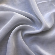 Load image into Gallery viewer, 58" Peachskin Acetate White Faille Woven Fabric By the Yard | APC Fabrics