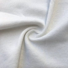 Load image into Gallery viewer, 58" 100% Cotton PFD White Baby Thermal Knit Fabric By the Yard | APC Fabrics