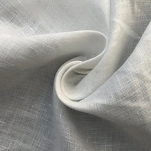 Load image into Gallery viewer, 60" 100% Linen 4 OZ Handkerchief White Woven Fabric By the Yard | APC Fabrics