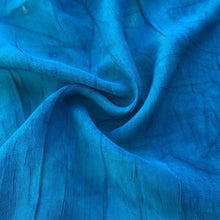 Load image into Gallery viewer, 46" Ocean Blue 100% Tencel Lyocell Cupro Georgette 4.5 OZ Light Woven Fabric By the Yard - APC Fabrics