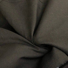 Load image into Gallery viewer, 60" 100% Cotton 5 OZ Sheeting Jet Black Woven Face Mask Fabric By the Yard - APC Fabrics