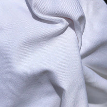 Load image into Gallery viewer, 60" 100% Cotton Twill 7 OZ Optic White Apparel & Face Mask Woven Fabric By the Yard - APC Fabrics