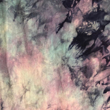 Load image into Gallery viewer, 60” Bamboo Spandex Lycra Stretch Tie Dyed Cotton Candy Blue & Pink Apparel Knit Fabric By the Yard - APC Fabrics
