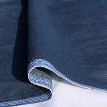 Load image into Gallery viewer, 58" 100% Cotton Pima Chambray Denim 6 OZ Dark Blue Apparel Woven Fabric By the Yard - APC Fabrics