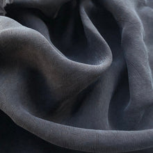Load image into Gallery viewer, 58" 100% Rayon Bemberg Enzyme Washed Silk-Hand Purple & Black 7 OZ Light Woven Fabric By the Yard - APC Fabrics