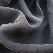 Load image into Gallery viewer, 58" 100% Rayon Bemberg Enzyme Washed Silk-Hand Purple & Black 7 OZ Light Woven Fabric By the Yard - APC Fabrics