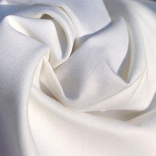 Load image into Gallery viewer, 60" 100% Pima Cotton Twill 6 OZ Tight Weave White Apparel & Face Mask Woven Fabric By the Yard - APC Fabrics