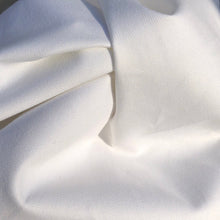 Load image into Gallery viewer, 60" 100% Pima Cotton Twill 6 OZ Tight Weave White Apparel & Face Mask Woven Fabric By the Yard - APC Fabrics