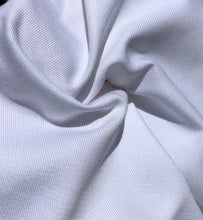 Load image into Gallery viewer, 60" 100% Cotton Twill 7 OZ Optic White Apparel & Face Mask Woven Fabric By the Yard - APC Fabrics