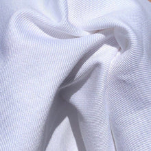 Load image into Gallery viewer, 60" 100% Cotton Twill 7 OZ Optic White Apparel & Face Mask Woven Fabric By the Yard - APC Fabrics