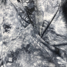 Load image into Gallery viewer, 60” Bamboo Spandex Lycra Stretch Tie Dyed Black & White Cloud Apparel Knit Fabric By the Yard - APC Fabrics