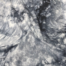 Load image into Gallery viewer, 60” Bamboo Spandex Lycra Stretch Tie Dyed Black & White Cloud Apparel Knit Fabric By the Yard - APC Fabrics