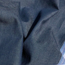 Load image into Gallery viewer, 58" 100% Cotton Pima Chambray Denim 6 OZ Dark Blue Apparel Woven Fabric By the Yard - APC Fabrics