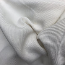 Load image into Gallery viewer, 60” 100% Tencel Lyocell 10 OZ Bull Denim Twill Woven PFD White USA Made Medium Weight Fabric By the Yard | APC Fabrics