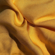 Load image into Gallery viewer, 60" Butter Yellow 100% Lyocell Tencel Gabardine Twill Eco Friendly Medium Weight Apparel Woven Fabric By The Yard | APC Fabrics