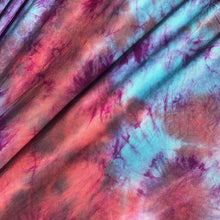 Load image into Gallery viewer, 60” Bamboo 4-Way Stretch with Spandex Watermelon Cotton Candy Tie Dye Tie Dyed Apparel Jersey Knit Fabric By the Yard | APC Fabrics