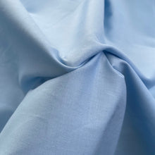 Load image into Gallery viewer, 60” 100% Cotton Pima Sky Blue Yarn Dyed Apparel Woven Fabric By the Yard | APC Fabrics