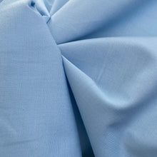 Load image into Gallery viewer, 60” 100% Cotton Pima Sky Blue Yarn Dyed Apparel Woven Fabric By the Yard | APC Fabrics
