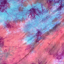 Load image into Gallery viewer, 60” Bamboo 4-Way Stretch with Spandex Watermelon Cotton Candy Tie Dye Tie Dyed Apparel Jersey Knit Fabric By the Yard | APC Fabrics