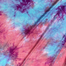 Load image into Gallery viewer, 60” Bamboo 4-Way Stretch with Spandex Watermelon Cotton Candy Tie Dye Tie Dyed Apparel Jersey Knit Fabric By the Yard | APC Fabrics