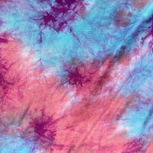 Load image into Gallery viewer, 60” Bamboo 4-Way Stretch with Spandex Watermelon Cotton Candy Tie Dye Tie Dyed Apparel Jersey Knit Fabric By the Yard | APC Fabrics