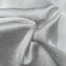 Load image into Gallery viewer, 58" 100% Tencel Lyocell Boucle Satin White Woven Fabric By the Yard | APC Fabrics