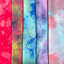 Load image into Gallery viewer, 60” Bamboo 4-Way Stretch with Spandex 5.5 OZ Tie Dye Tie Dyed Apparel Jersey Knit Fabric By the Yard | APC Fabrics