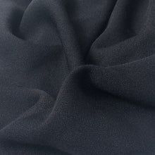 Load image into Gallery viewer, 58" 100% Cotton Crepe Black 7 OZ Light Woven Fabric By the Yard | APC Fabrics