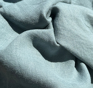100% Linen 5.5 OZ Lithuanian Woven Fabric By the Yard