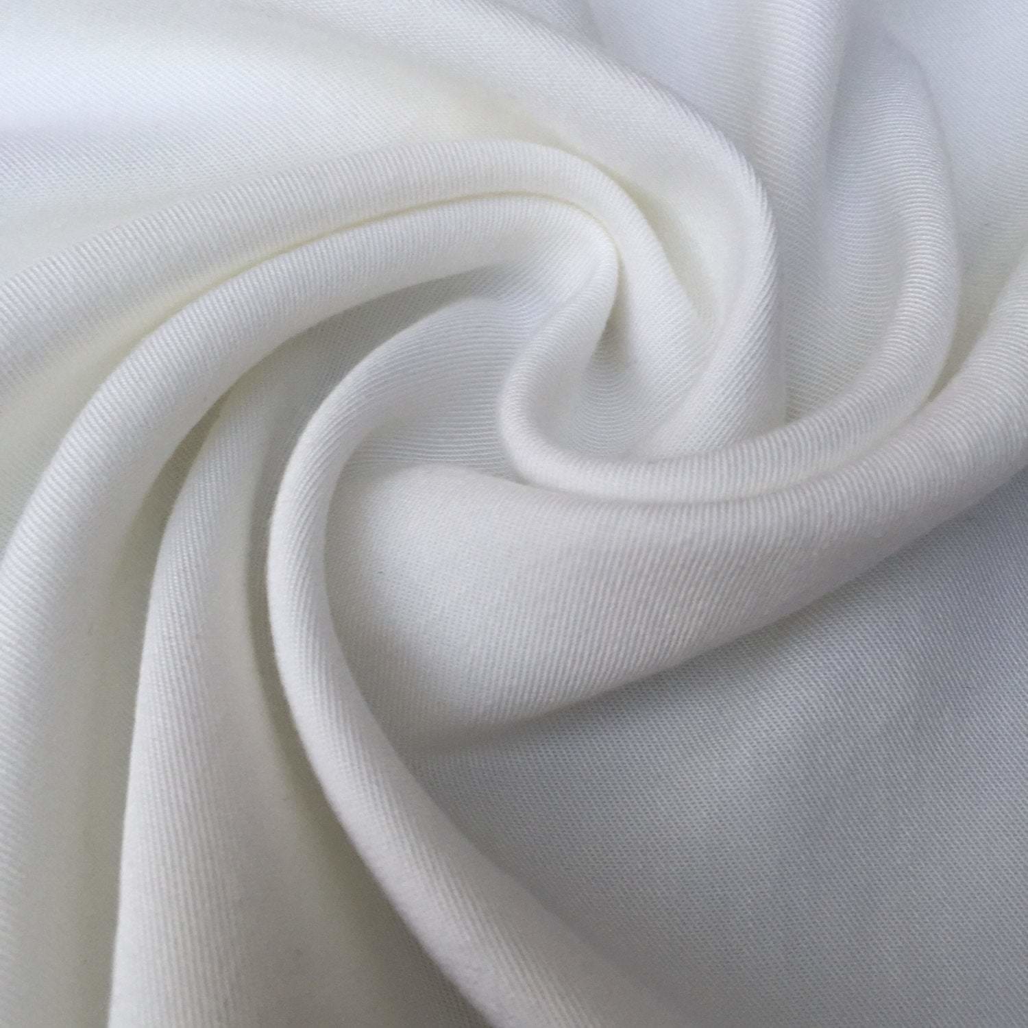 56 White 100% Lyocell Tencel Floral Jacquard Fabric Woven Fabric By the  Yard