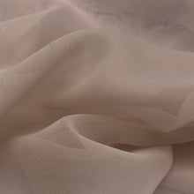 Load image into Gallery viewer, 44&quot; Solid Cream Ivory Nylon Sheer &amp; See Through Light Woven Fabric By the Yard - APC Fabrics