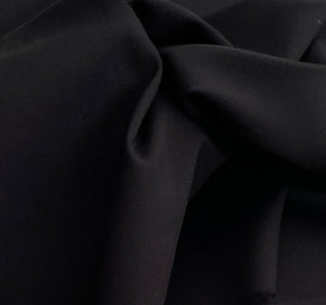 58" 100% Lyocell Tencel Bengaline Faille Optic White or Black Light Woven Fabric By Yard | APC Fabrics