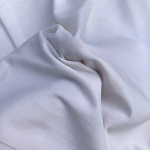 Sample Swatch | Medium Weight Cotton Spandex Jersey | Peroxide White (