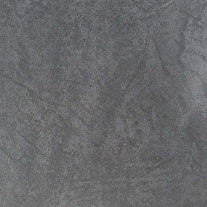 55" Dark Gray Vinyl Faux Pleather Upholstery Modern Heavy Fabric By the Yard - APC Fabrics