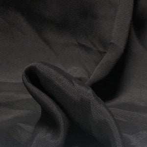 56" Black 100% Rayon 6 OZ Georgette Woven Fabric By the Yard - APC Fabrics