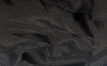 Load image into Gallery viewer, 56&quot; Black 100% Rayon 6 OZ Georgette Woven Fabric By the Yard - APC Fabrics