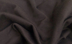 56" Black Nylon Spandex Elastane Blend TTY Brushed Woven Fabric By the Yard - APC Fabrics