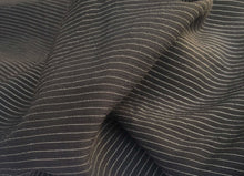 Load image into Gallery viewer, 58&quot; Black &amp; White Cotton Lyocell Tencel Blend Striped Woven Fabric By the Yard - APC Fabrics