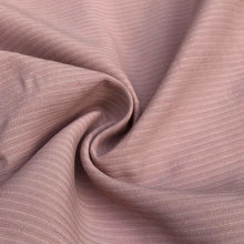 Load image into Gallery viewer, 58&quot; Cotton Lyocell Tencel Blend Striped Pink &amp; White Woven Fabric By the Yard - APC Fabrics