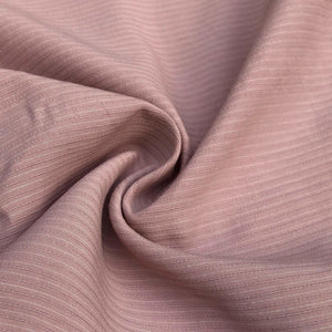 58" Cotton Lyocell Tencel Blend Striped Pink & White Woven Fabric By the Yard - APC Fabrics
