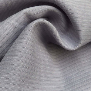 58" Cotton Lyocell Tencel Blend Striped Purple & White Woven Fabric By the Yard - APC Fabrics