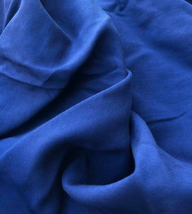 Cotton Blue Twill Woven Fabric (FC-606) - Dinesh Exports