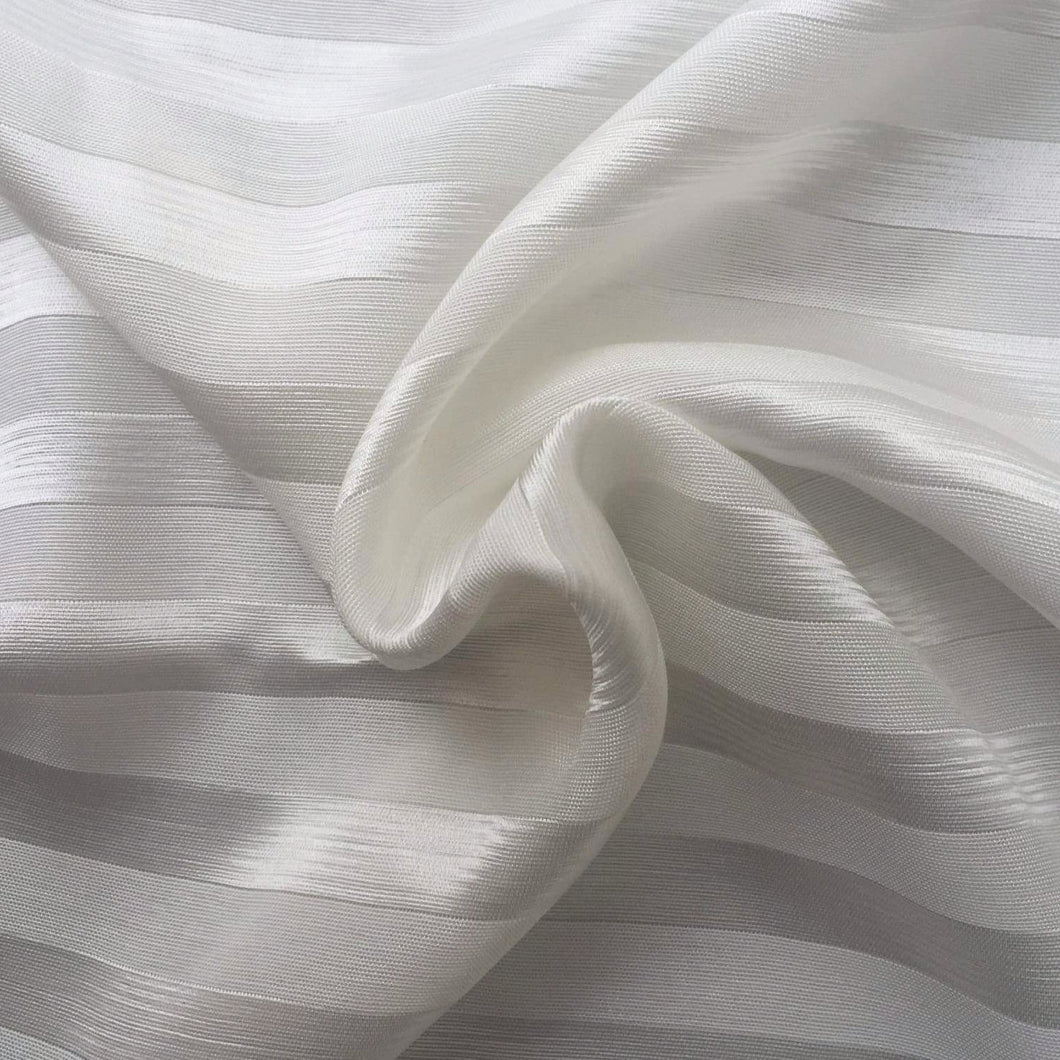 COTTON 60% X LYOCELL 35% X LINEN 15% TWILL FABRIC 58 INCH WIDE WHITE D –