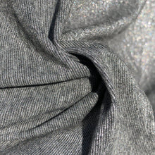 Load image into Gallery viewer, 58&quot; Shiny Glitter Gray Grey 100% Acetate Lame Metallic Woven Fabric By the Yard - APC Fabrics