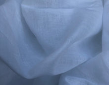 Load image into Gallery viewer, 58&quot; White 100% Organic Cotton Voile Woven Fabric By the Yard - APC Fabrics