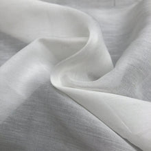 Load image into Gallery viewer, 58&quot; White 100% Supima Cotton Sheer &amp; Light Woven Fabric By the Yard - APC Fabrics